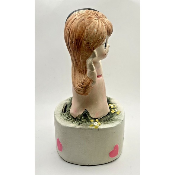 Vintage Bank 1974 Love is Kim Casali admiring her new dress! - Picture 3 of 11